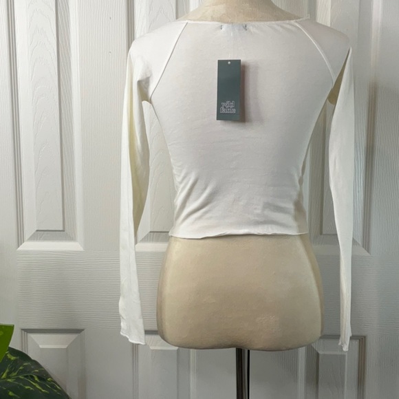 Wild Fable - Women's Long Sleeve V-Neck T-Shirt Size XS - Picture 6 of 13